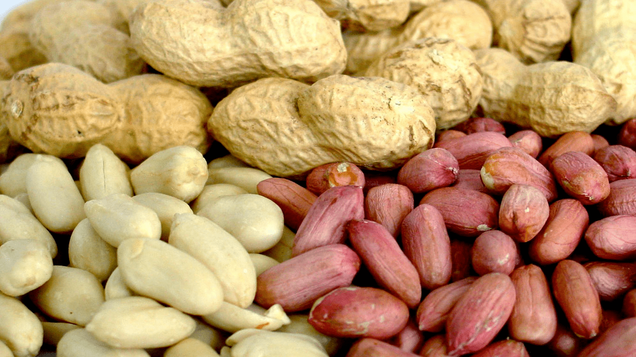 Peanuts and almonds for potency