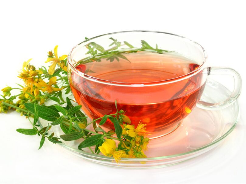 Decoction of St. John's wort is useful for men who want to increase their sexual desire