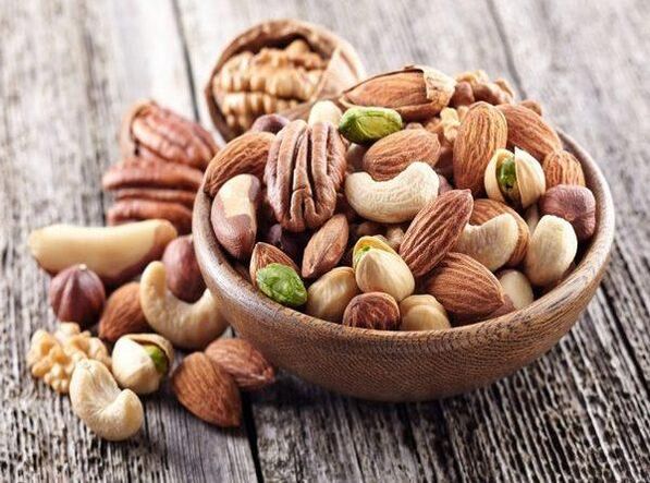 Nuts that are useful for potential