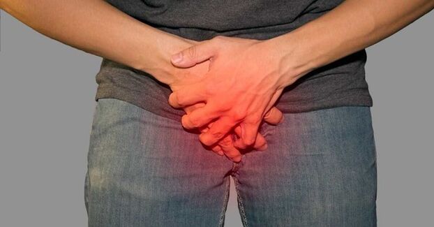 Pain in groin with abnormal discharge during arousal