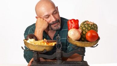 The influence of food on male forces